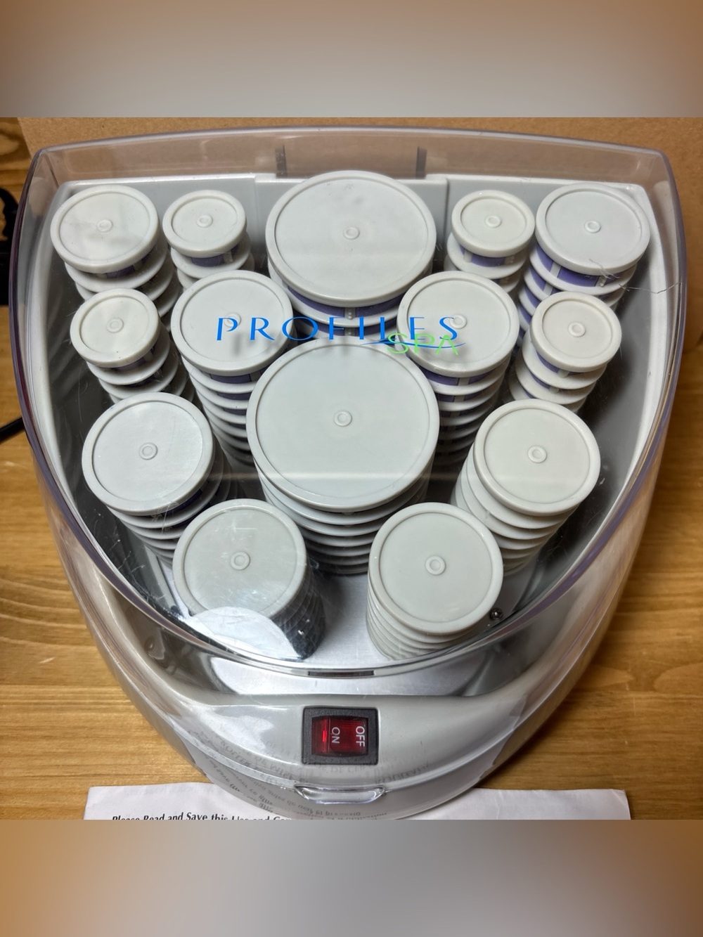 Profiles Spa 14 Piece Hairsetter Hot Roller Set  P1146 Excellent Condition works